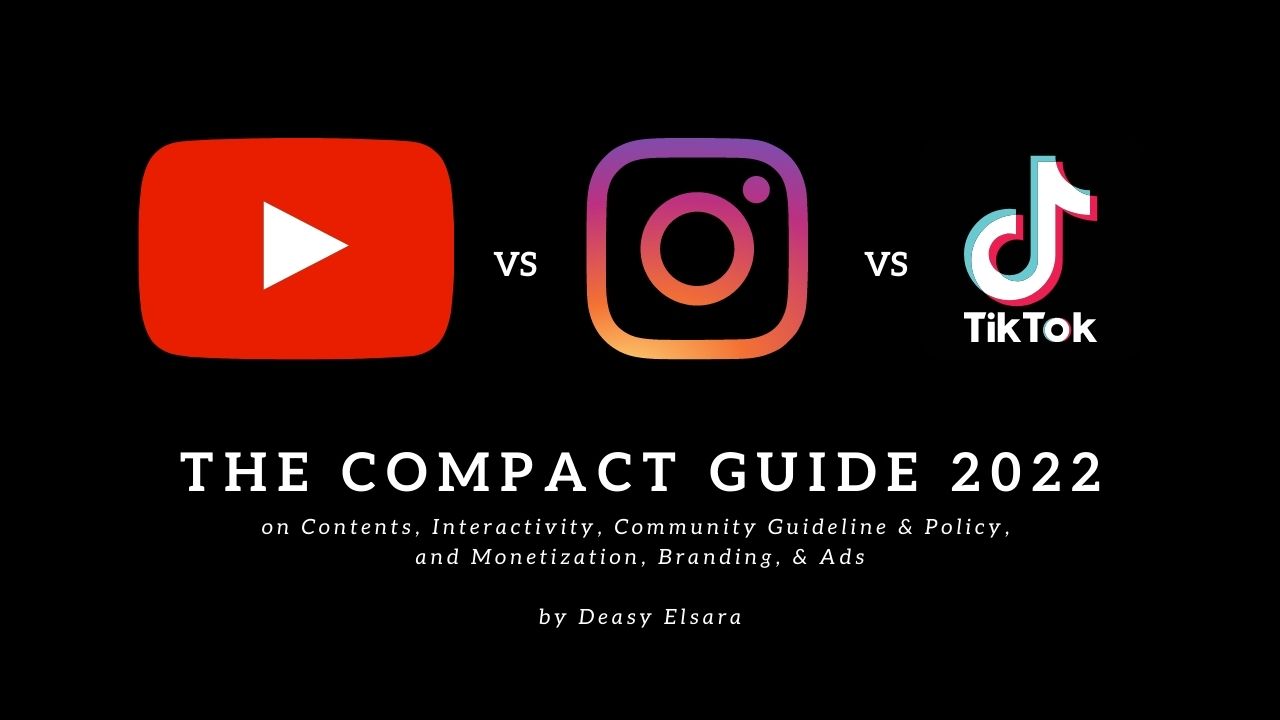 YouTube vs Instagram vs TikTok – A Compact Guide (2022)